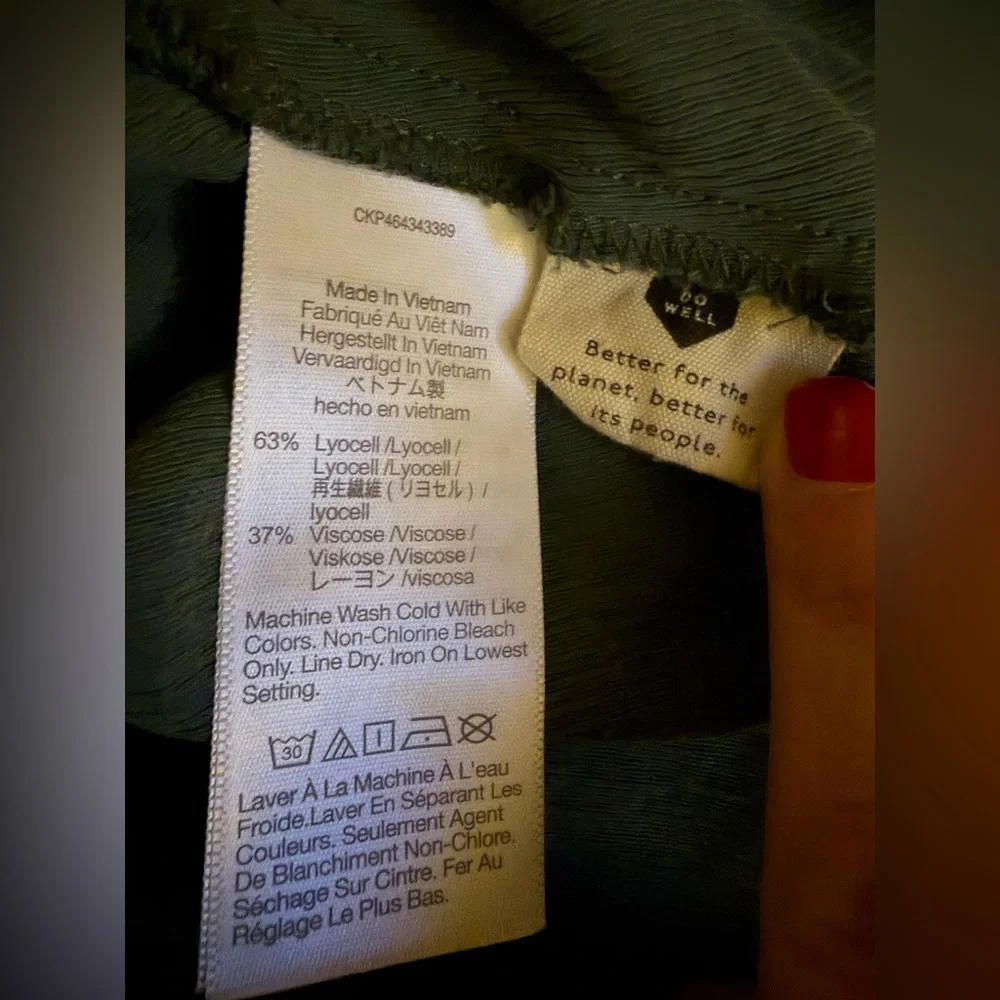 Madewell Sage Button-Down Shirt - Picture 5 of 5